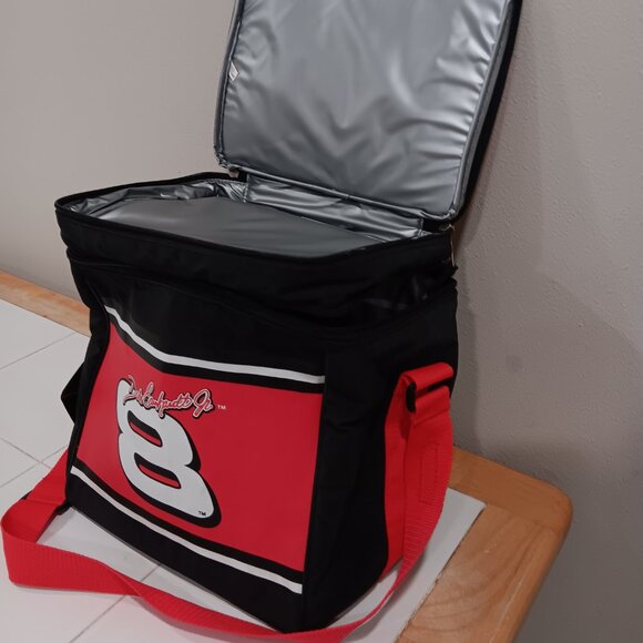 Dale Earnhardt Jr. #8 Nascar Vintage Cooler brand new red & black - Picture 3 of 7